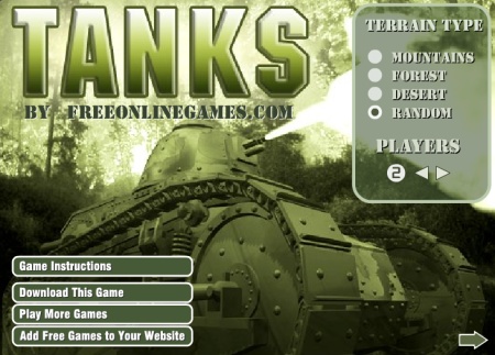 flash game tanks